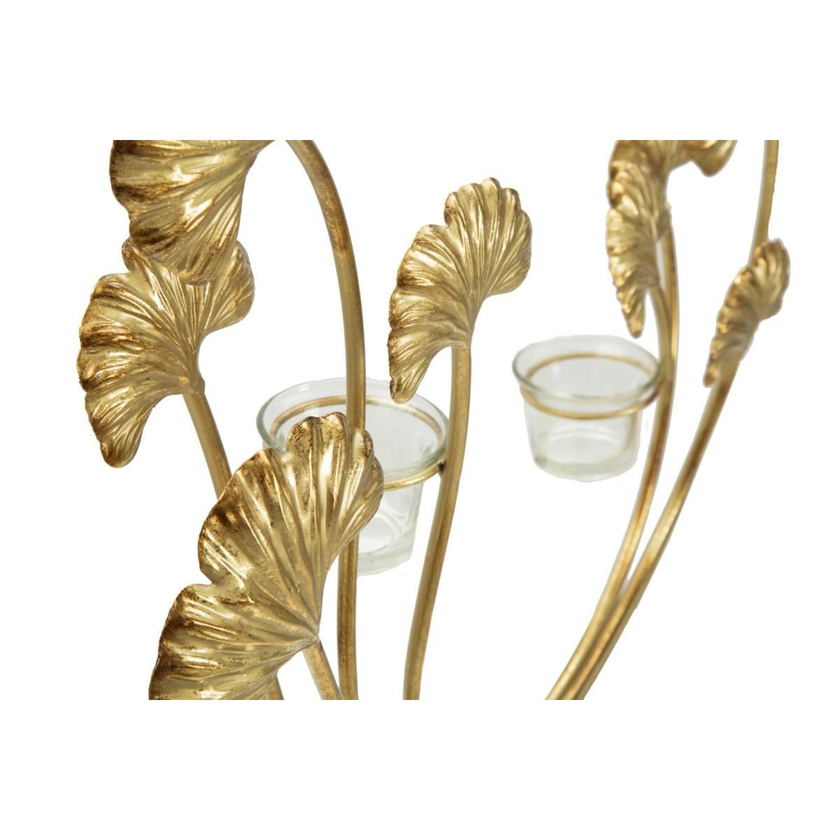 Portacandela Glam Iris cm.50x12x55 |Mauro Ferretti