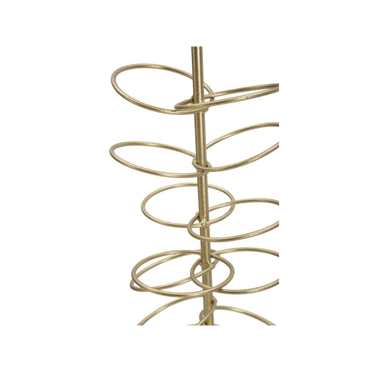 Portacandela Rings cm.14x13x46 |Mauro Ferretti