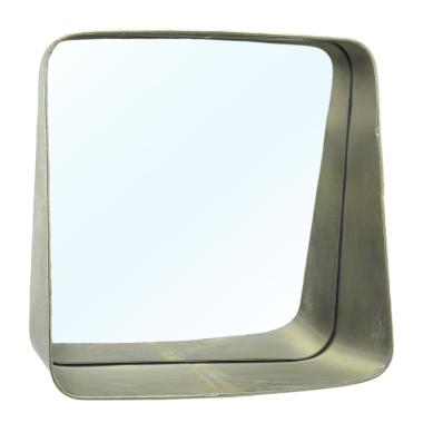 Specchio Metallo Urban Quadrato cm.41x13x41