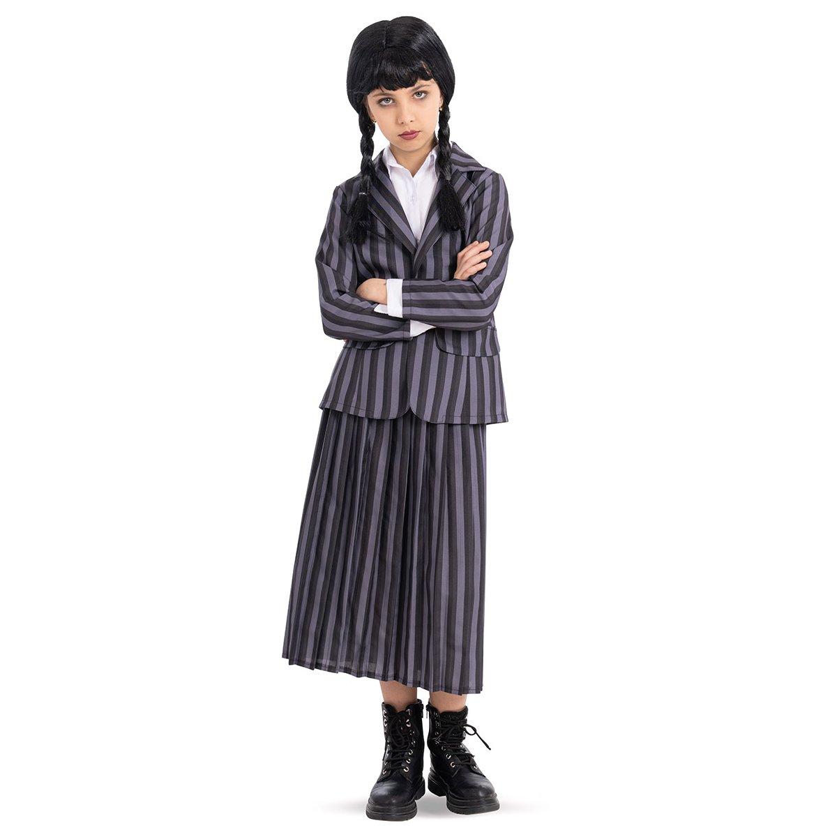 Costume Mercoled Addams College per Bambina - Acquista Online su