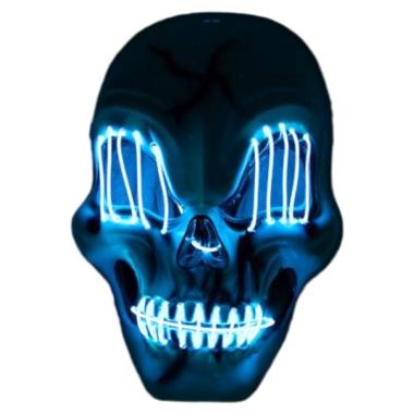 Maschera da Scheletro con LED