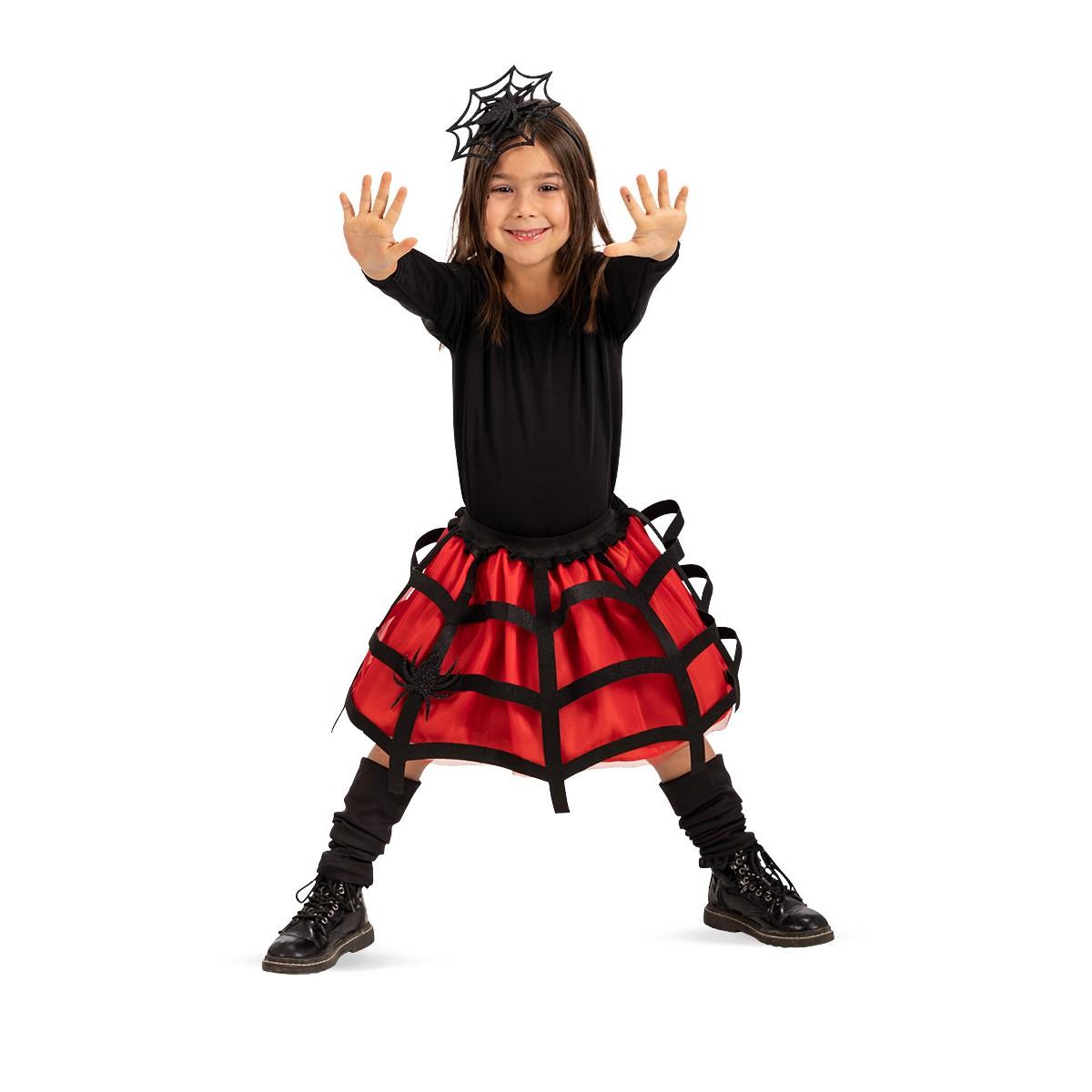 Ragnetto Rosso con Gonna e Cerchietto |Carnival Toys