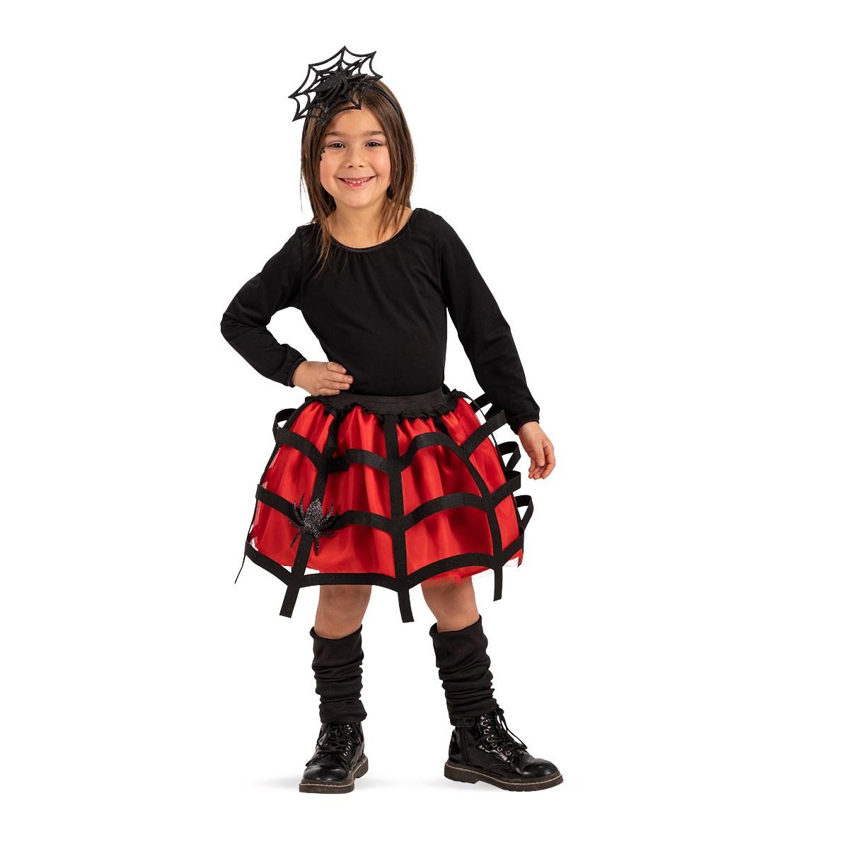 Ragnetto Rosso con Gonna e Cerchietto |Carnival Toys