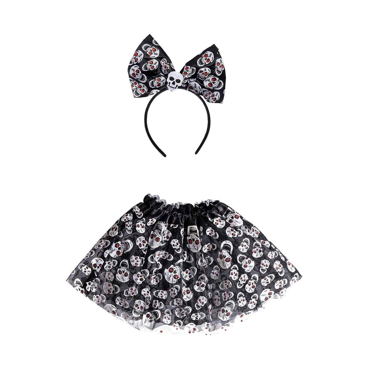 Scheletrina con Gonna con Cerchietto |Carnival Toys