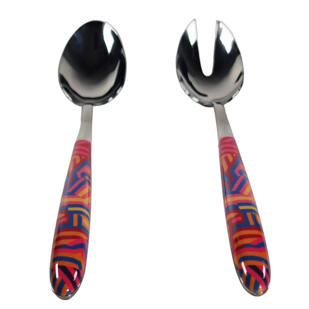 Posate Tavola Inox Set pz.2 Eme Inox Insalata Vero Linear | Eme