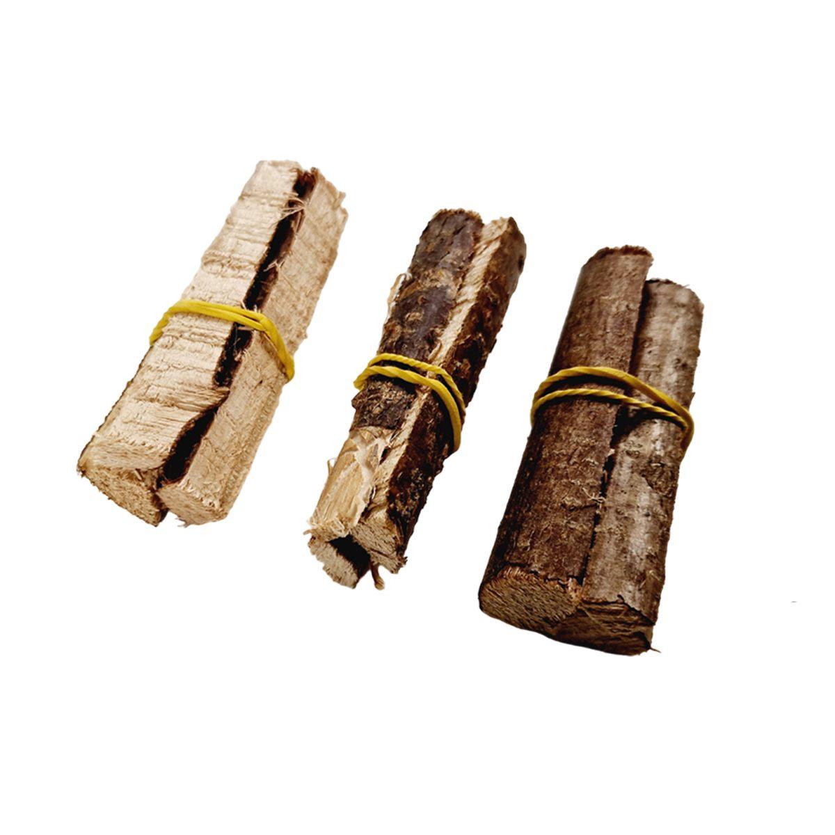 Tronchetti di legno naturale cm. 7 - Set di 9 pezzi