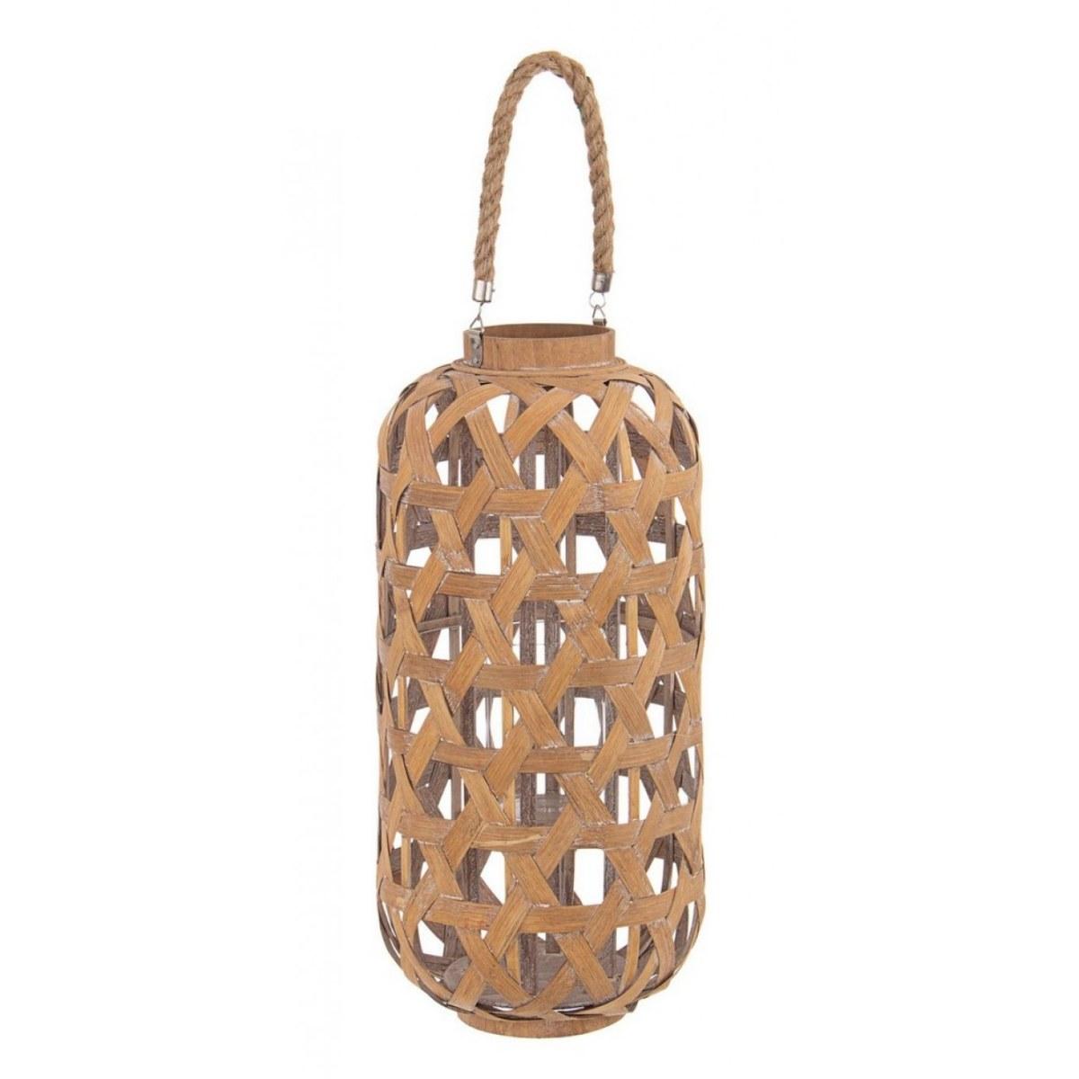 Lanterna Chasm Naturale cm.H56 | Bizzotto