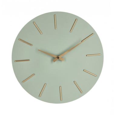 Orologio Parete Timeline Salvia cm.ÃƒÂ˜40 | Bizzotto