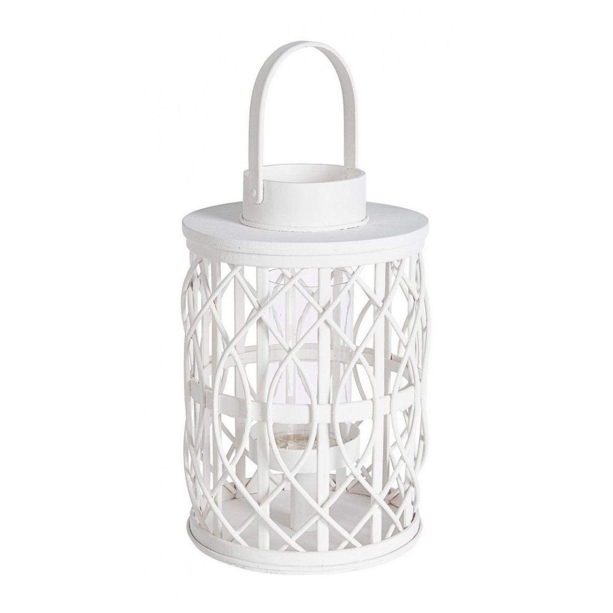 Lanterna Tanami Bamboo To Bianco M | Bizzotto