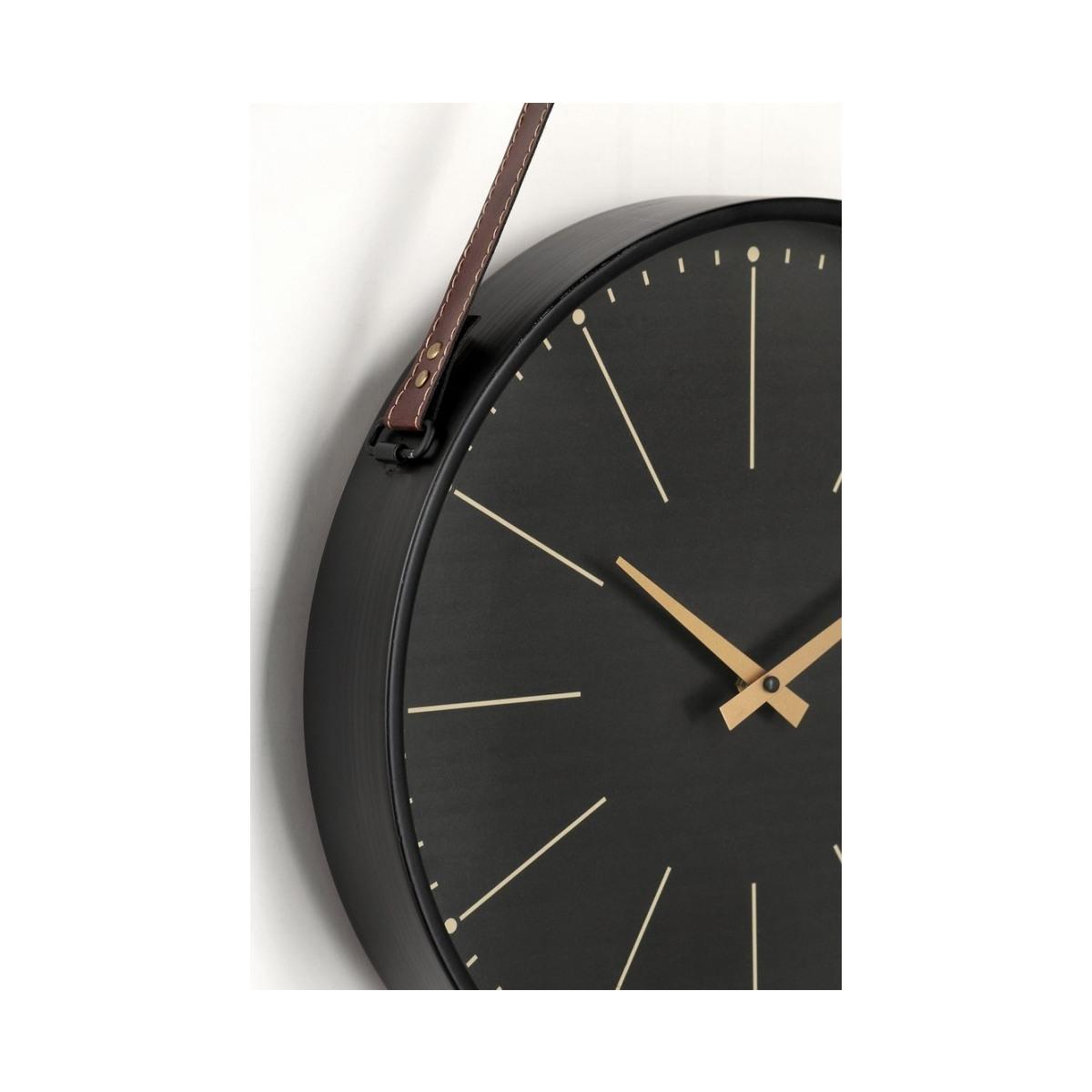 Orologio Parete Timely Nero cm.40x66 | Bizzotto