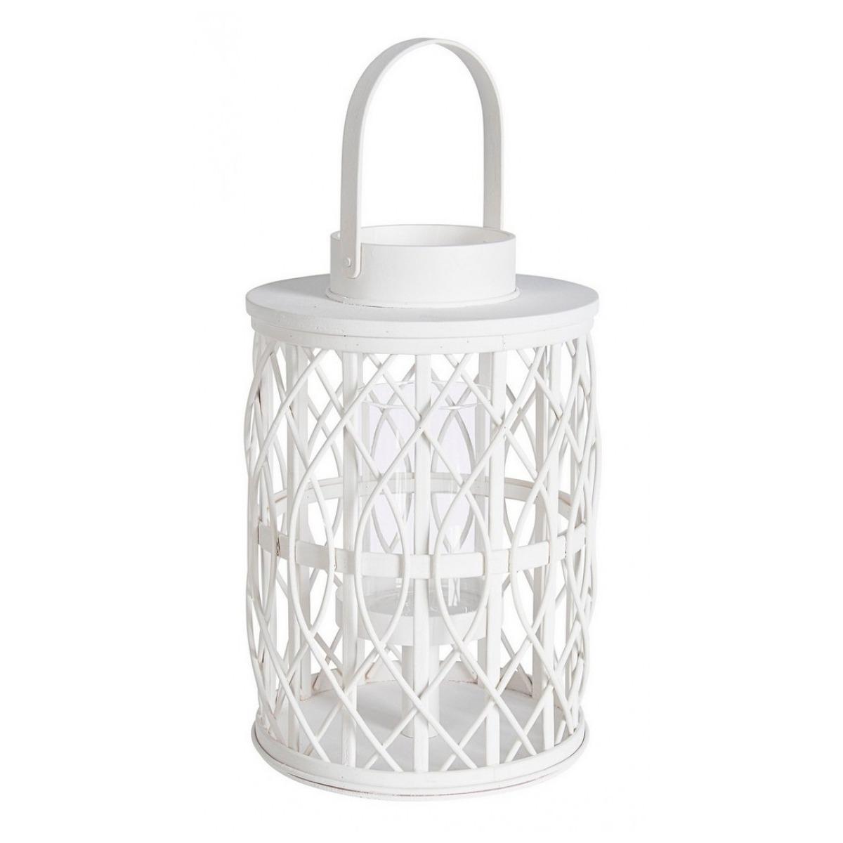 Lanterna Tanami Bamboo To Bianco L | Bizzotto