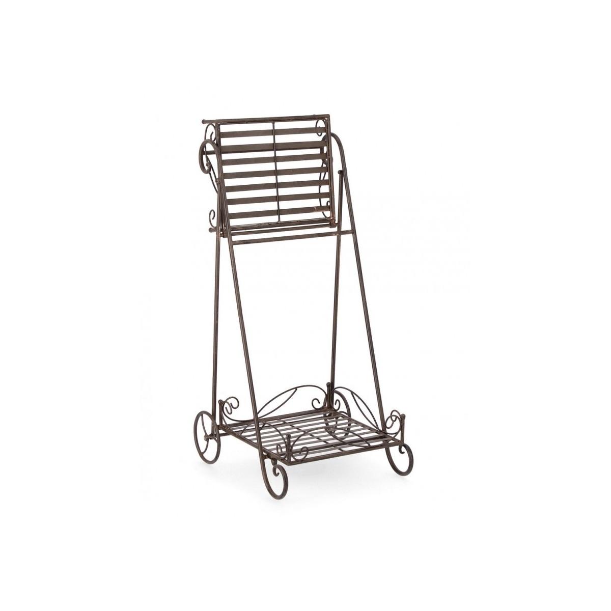 Portafiori 2 Posti Melanie Rettangolare con Ruote Marr | Bizzotto