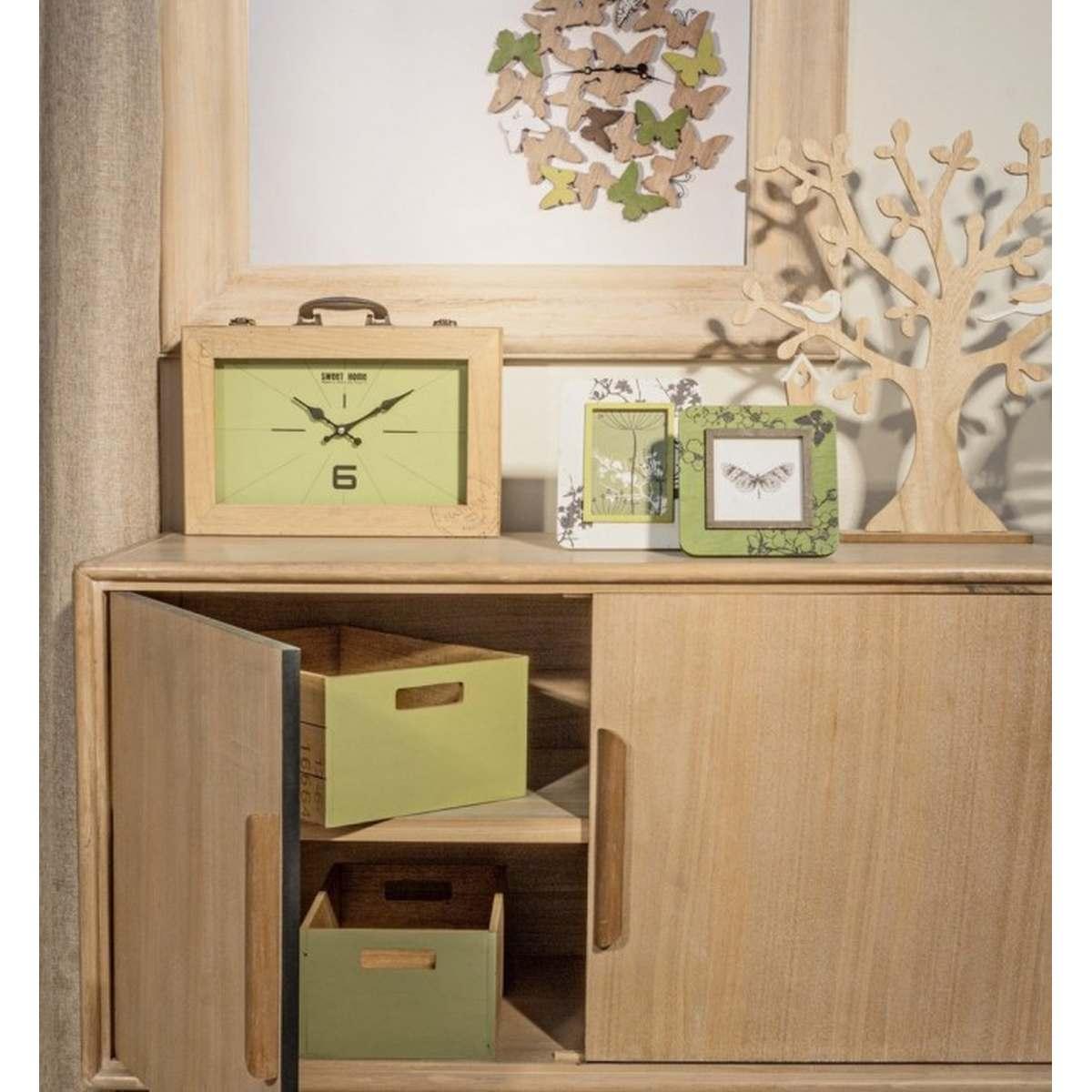 Orologio Tavolo Nature Life Rettangolare 36x25.5 | Bizzotto