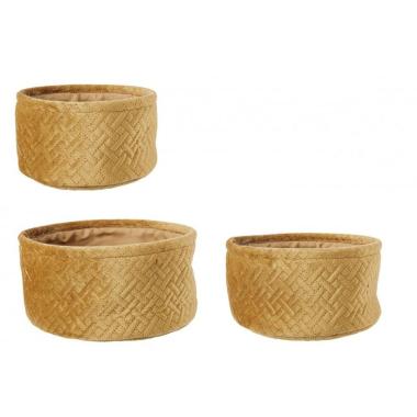 Portaoggetti Set pz.3 Averill To Ocra | Bizzotto