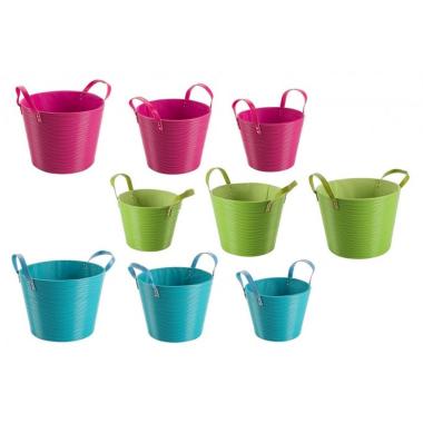 Cesto Set pz.3 Andy 2 Manici Assortito 3 Modelli | Bizzotto