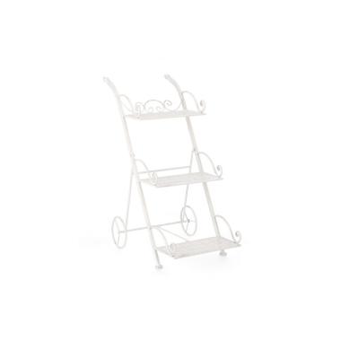 Portafiori 3 Posti Emily Rettangolare con Ruote | Bizzotto