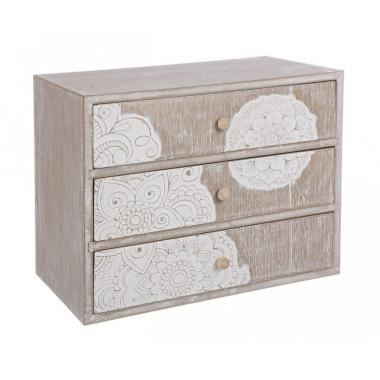 Cassettiera Da Appoggio Shiva 3C | Bizzotto