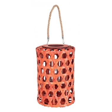 Lanterna Esagono Arancio M | Bizzotto