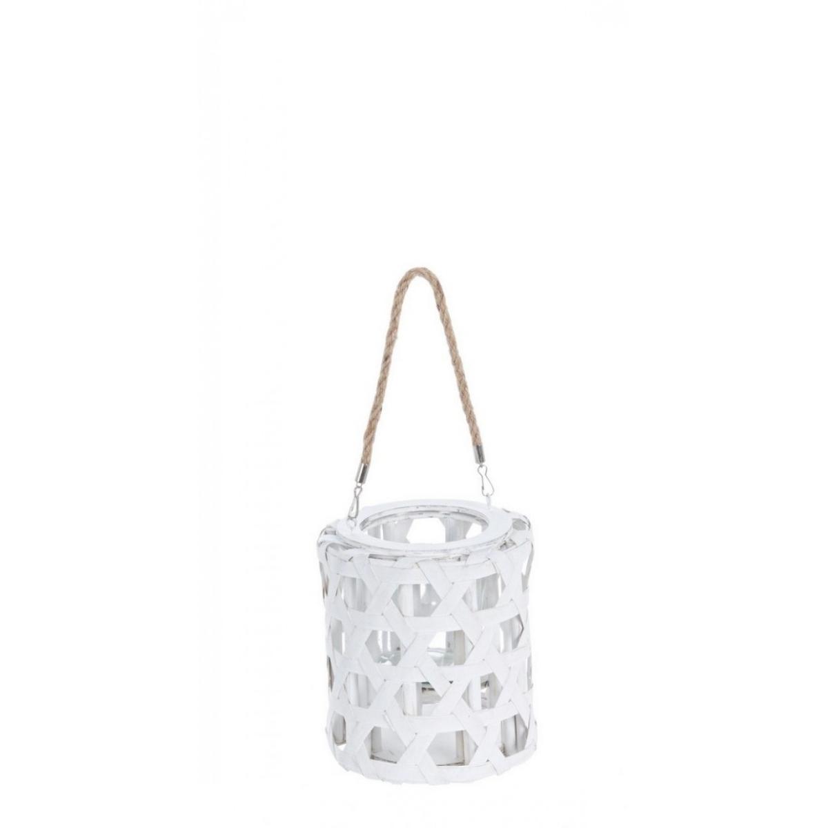 Lanterna Esagono Bianco S | Bizzotto