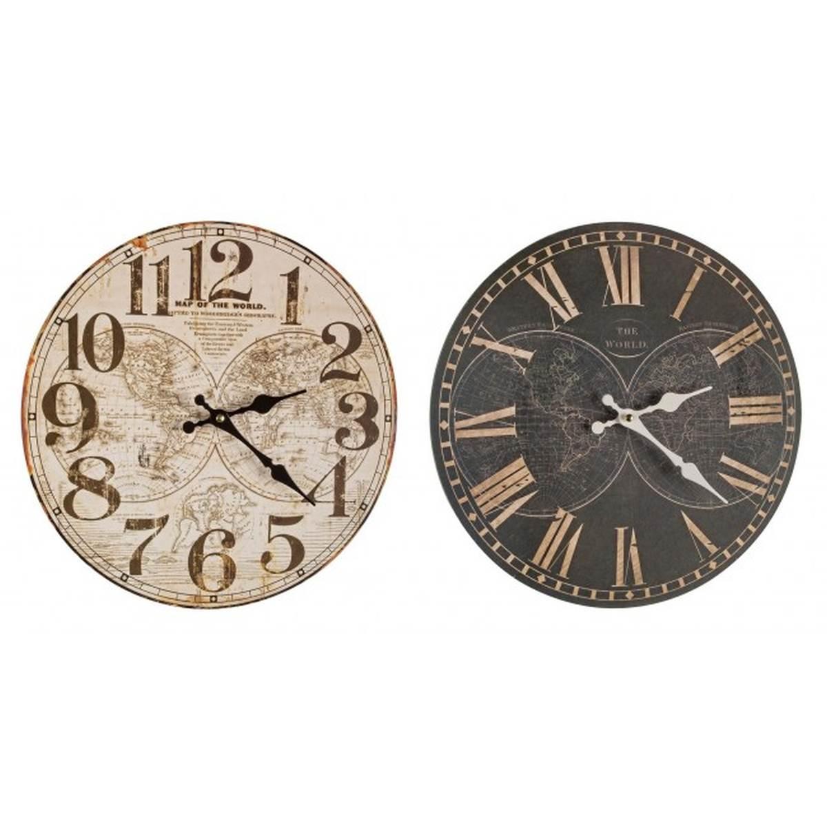 Orologio Parete Rusty cm.ÃƒÂ˜34 Assortito 2 Modelli | Bizzotto
