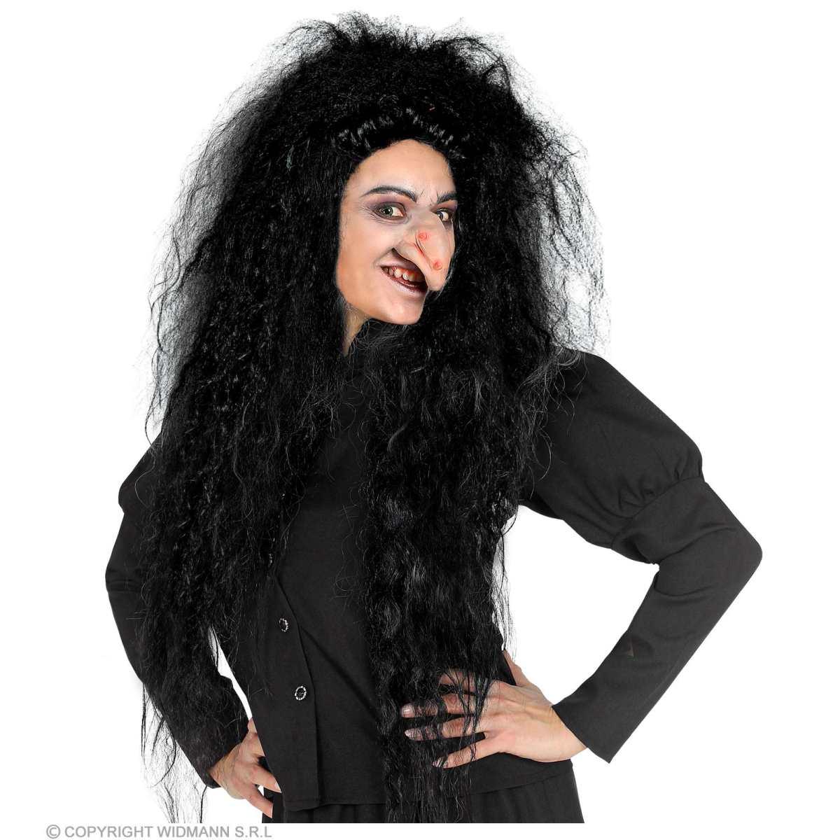 Parrucca Nera Arruffata |Widmann