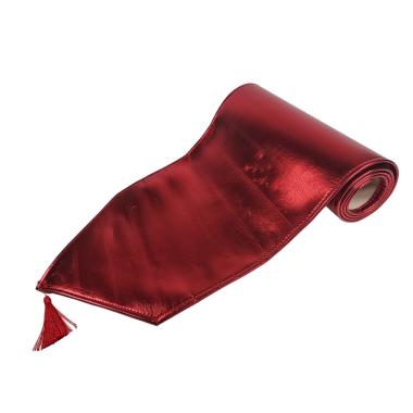 Centrotavola Runner Metallic Rosso cm.33x180