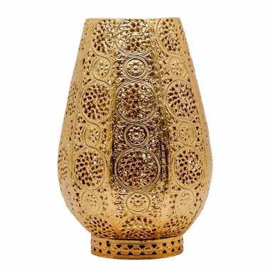 Vaso Metallo Arabic Oro cm.24x34 -945