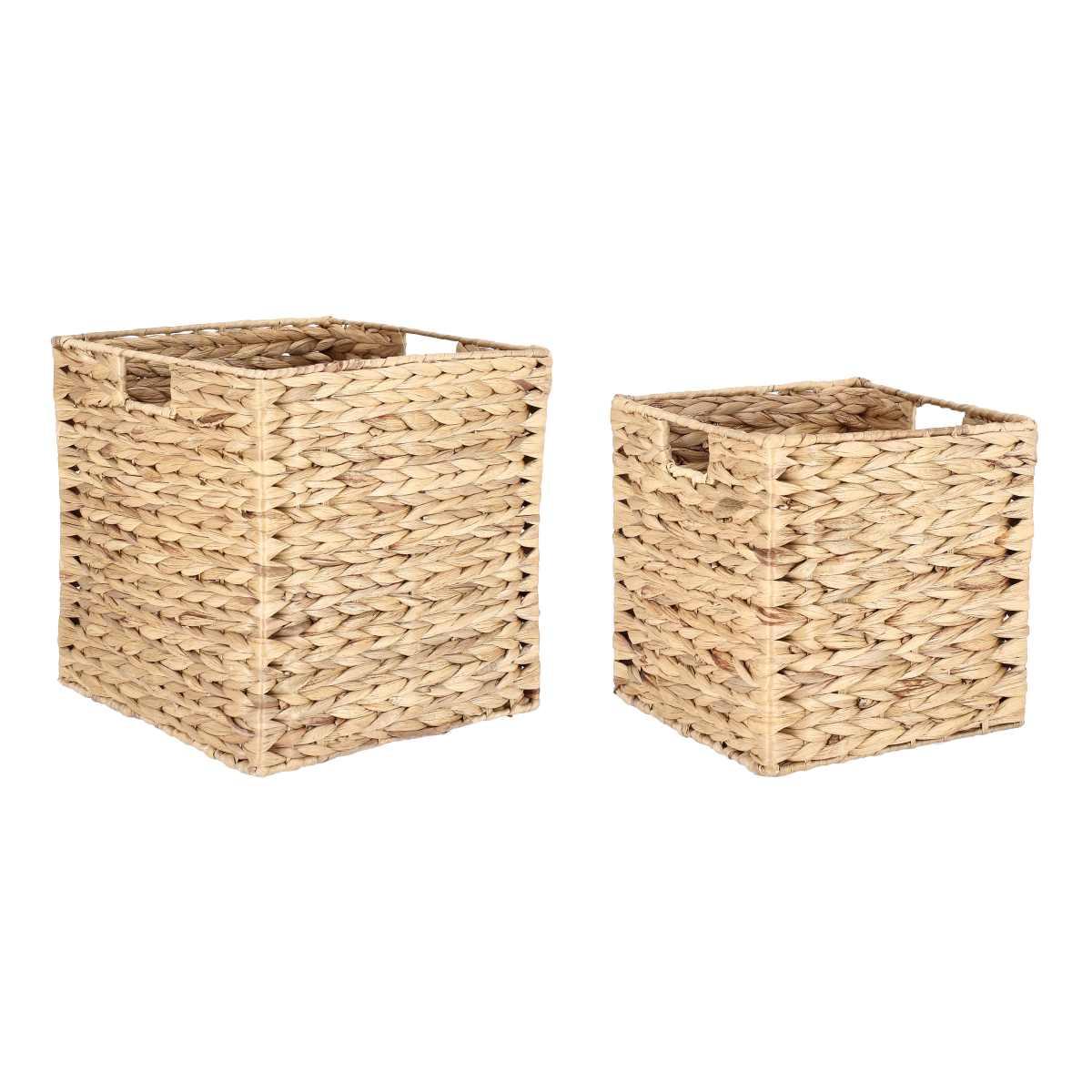 Cesto Corda Quadrato Beige cm.25x25xh25 | Bizzotto