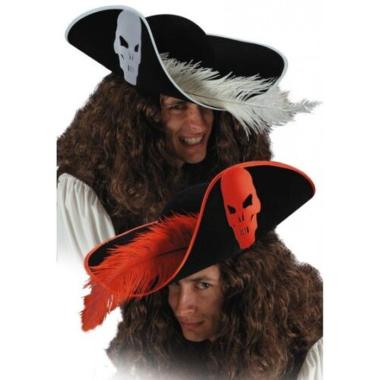 Cappello Pirata con Piuma