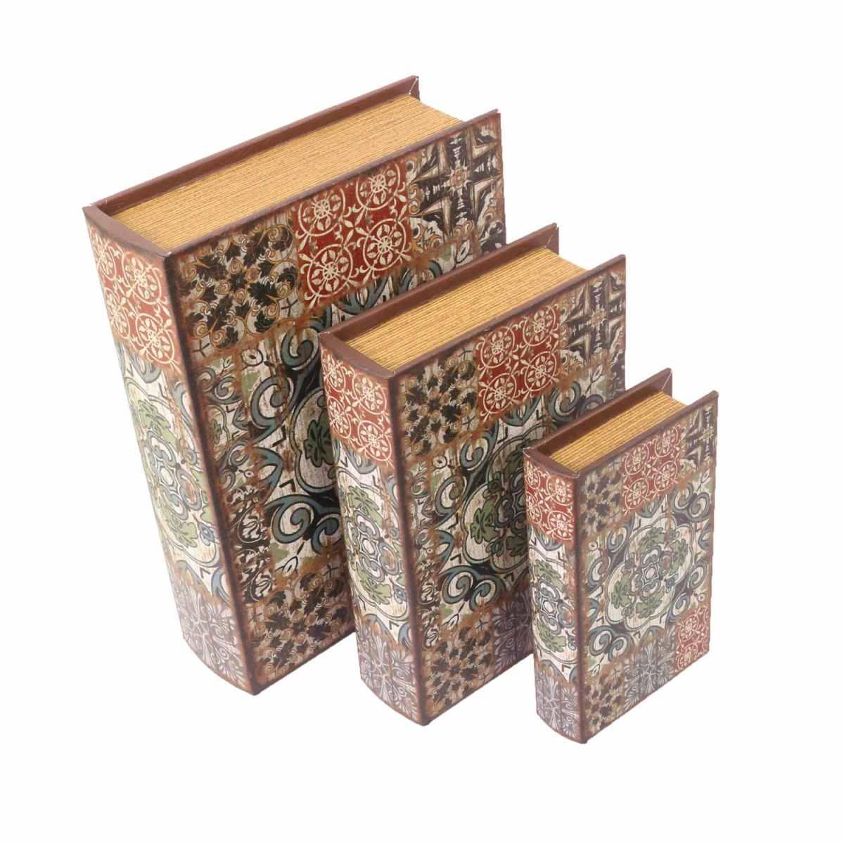 Scatola Libro Legno Mandala cm.32x8xh24 | Vacchetti