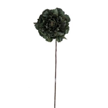 Fiore Tessuto Verde cm.Ø14x47