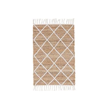 Tappeto Shaila Naturale-Bianco Cm.60X90