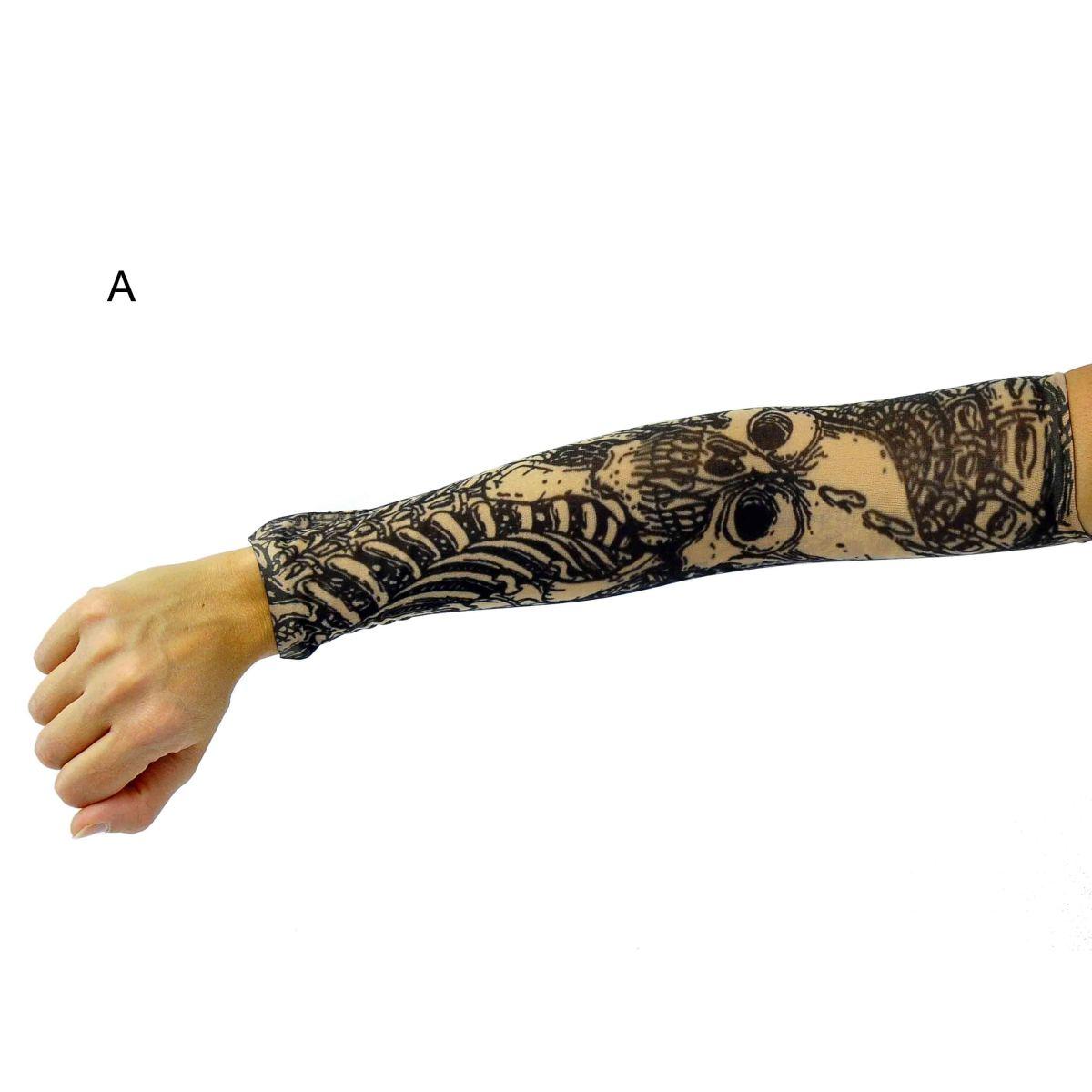 Manica Tatuata Scheletro pz.2 |Carnival Toys