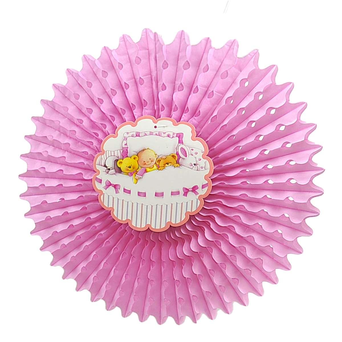 Festone Party Rosone Rosa cm.50 |M2 Store