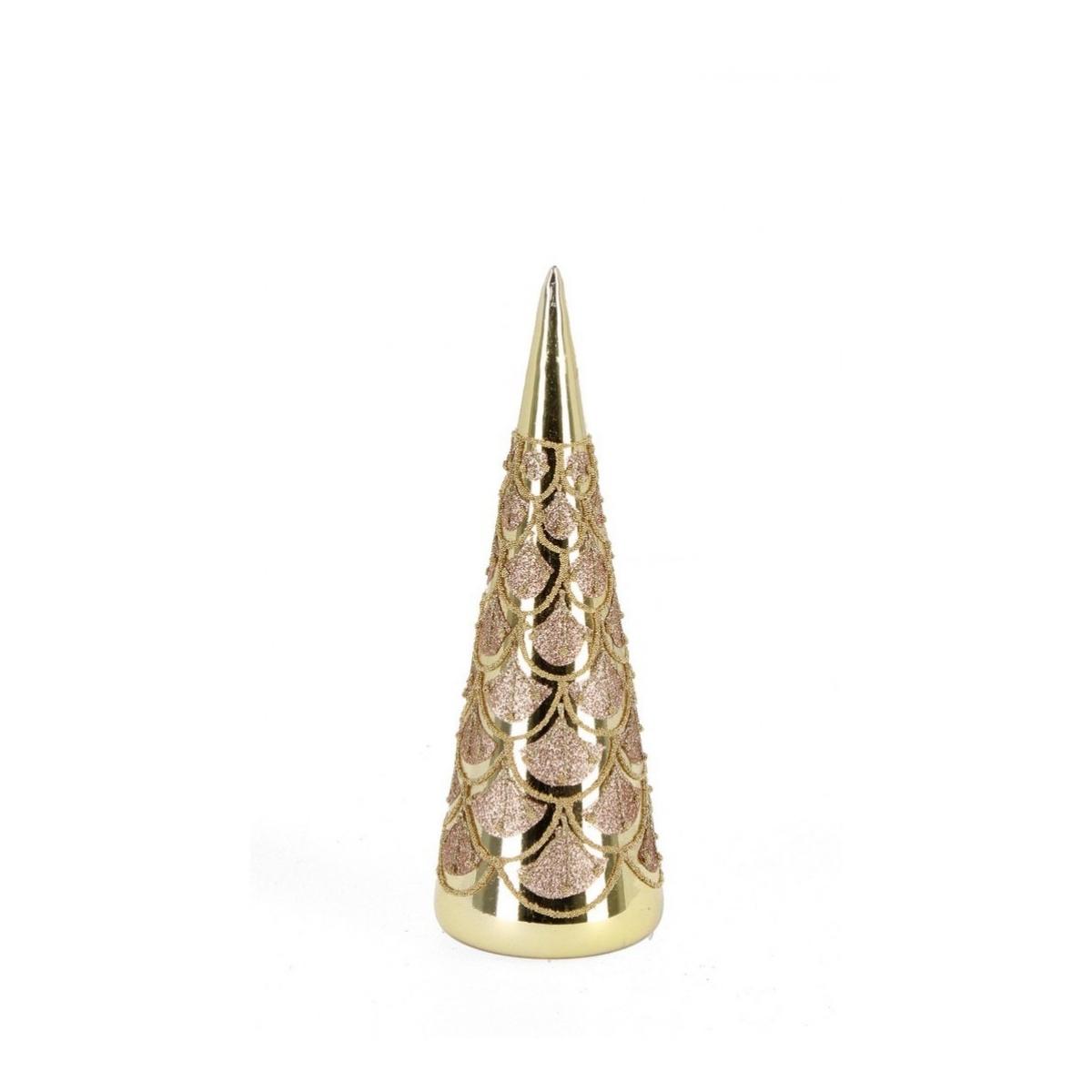 Pino Vetro Winslows Oro cm.H25 | Bizzotto