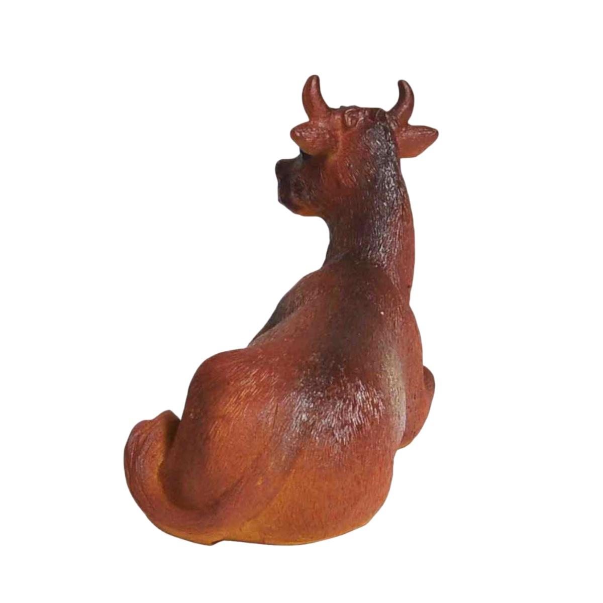 Animali Bue cm.11x5x6 | Rossi Rosa