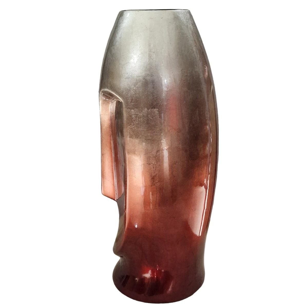 Vaso Ceramica Sculture Corallo cm.14x42