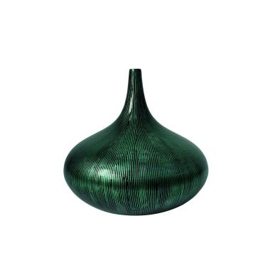 Vaso Ceramica Sumatra Goccia Verde cm.30