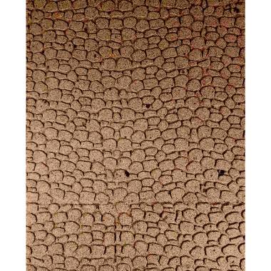 Pannello Sughero Pavimento Mosaico Tondo 100x50x1
