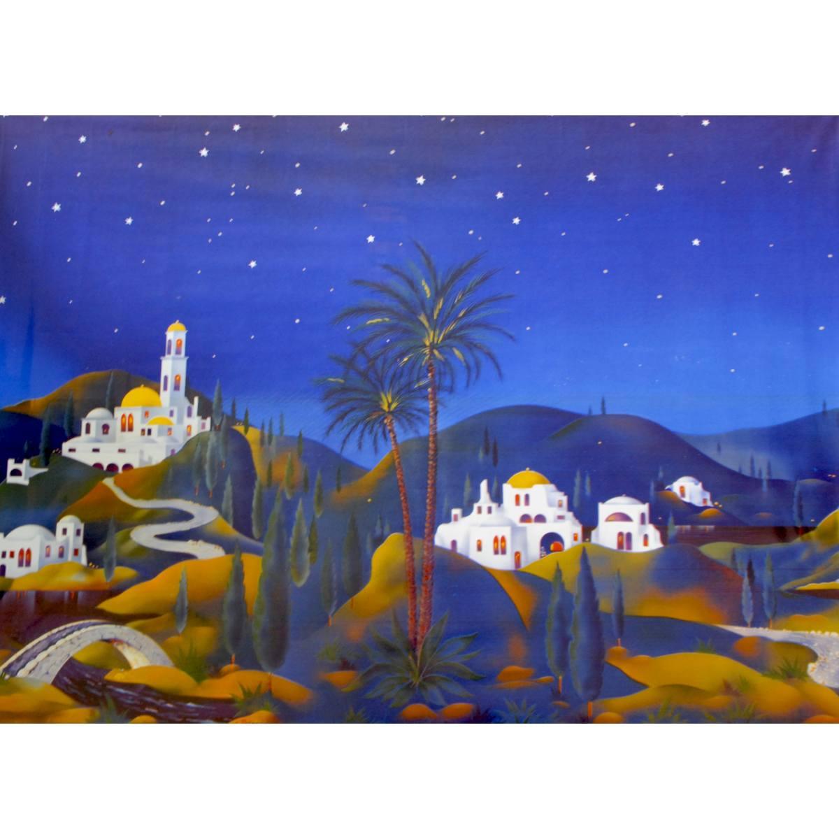 Fondale Paesaggio Arabo in Carta di Alluminio 100xH70 | Euromarchi