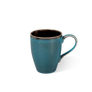 Tazza Mug Stoneware Blu ml.300
