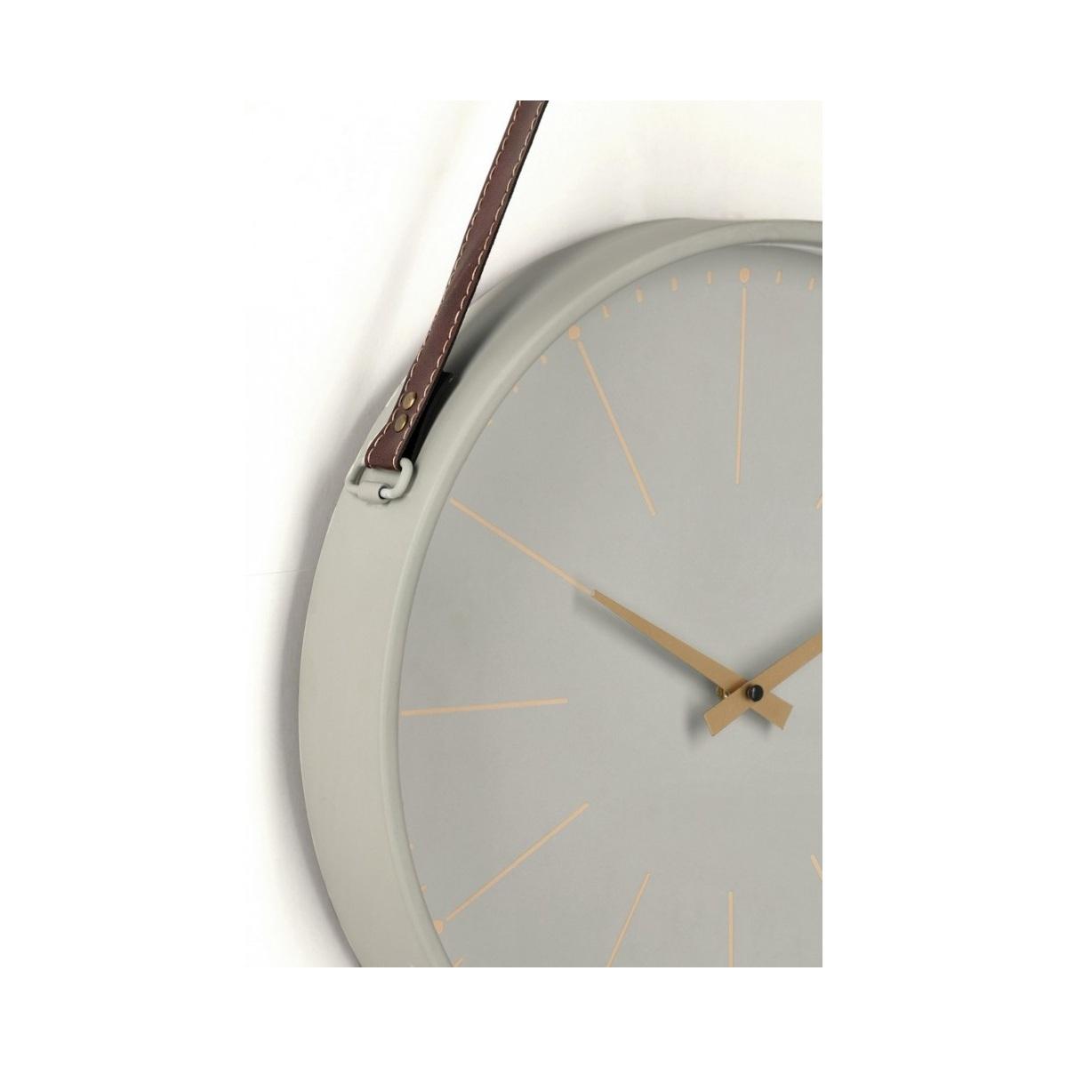Orologio Parete Timely Tortora cm.40x66 | Bizzotto