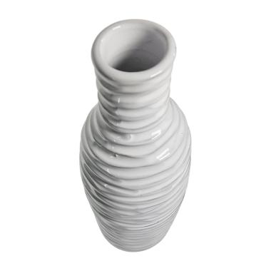 Vaso Ceramica Bianco cm.36