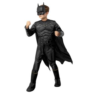 Costume Batman Nero Deluxe Bambino RB-03779