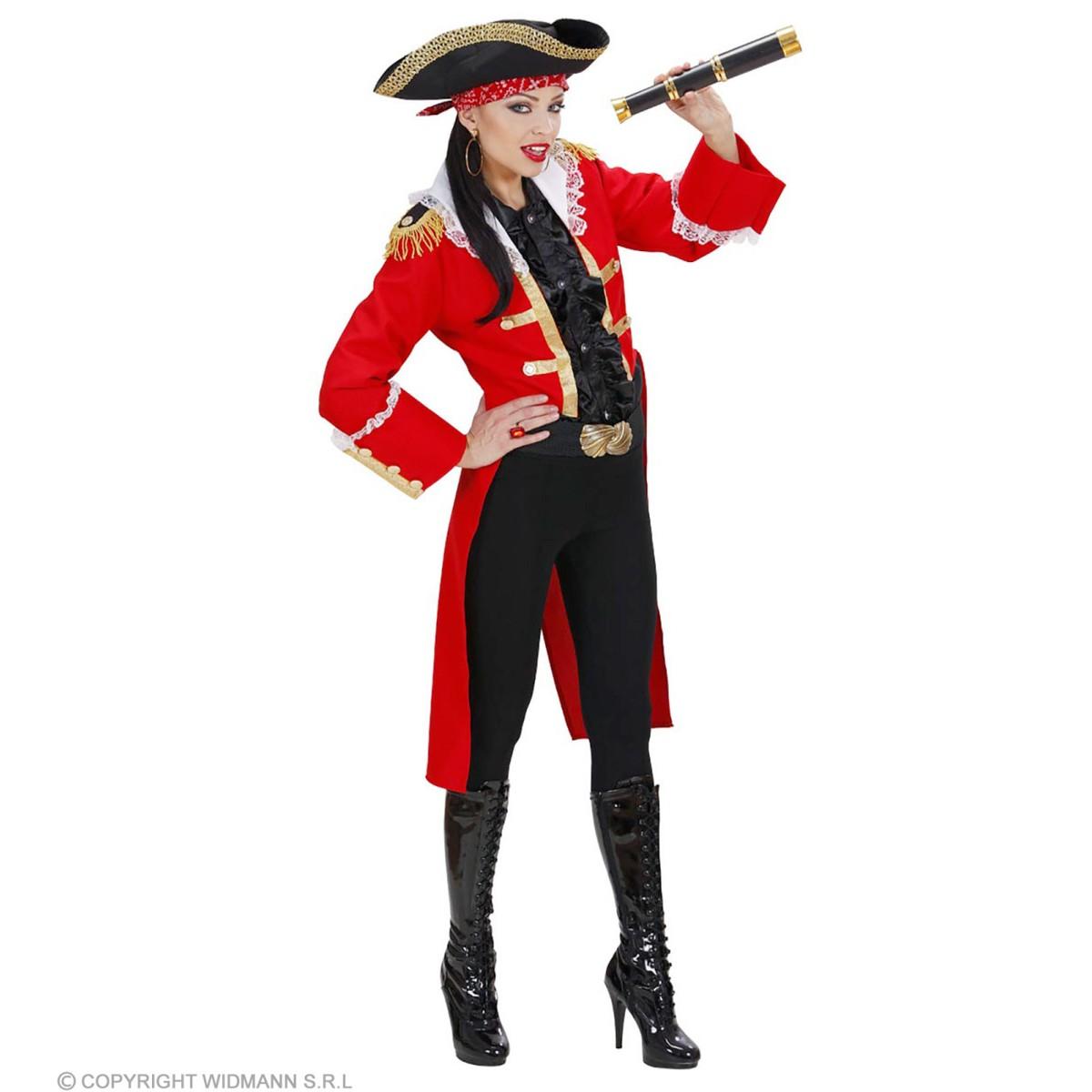 Costume Giacca Frac con Cappello Pirata