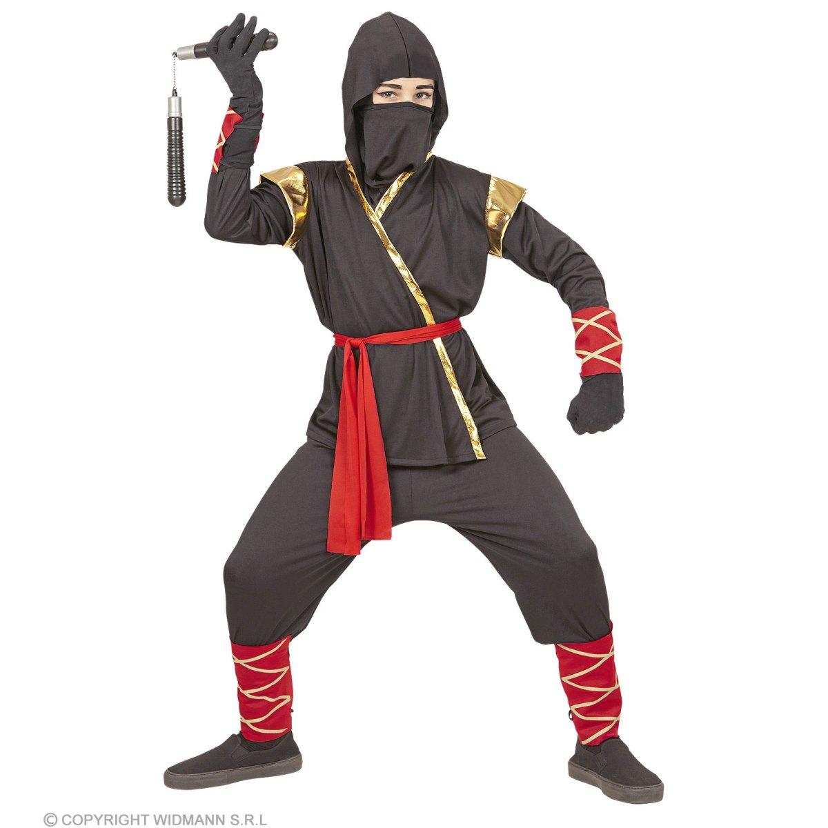 Costume Ninja Nero |Widmann