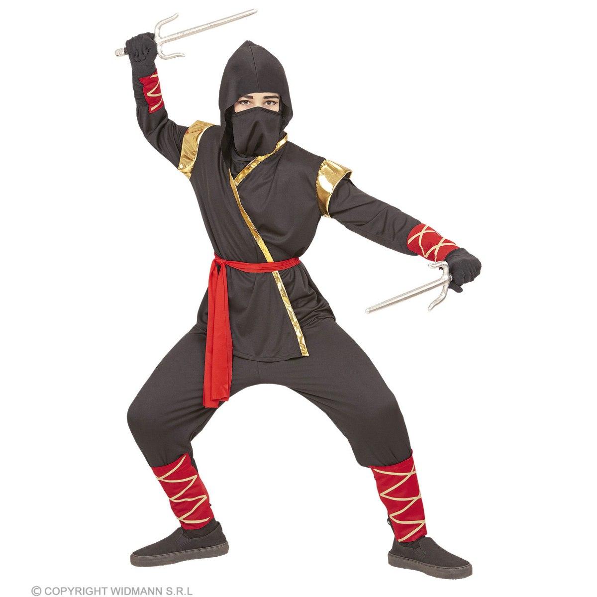 Costume Ninja Nero |Widmann
