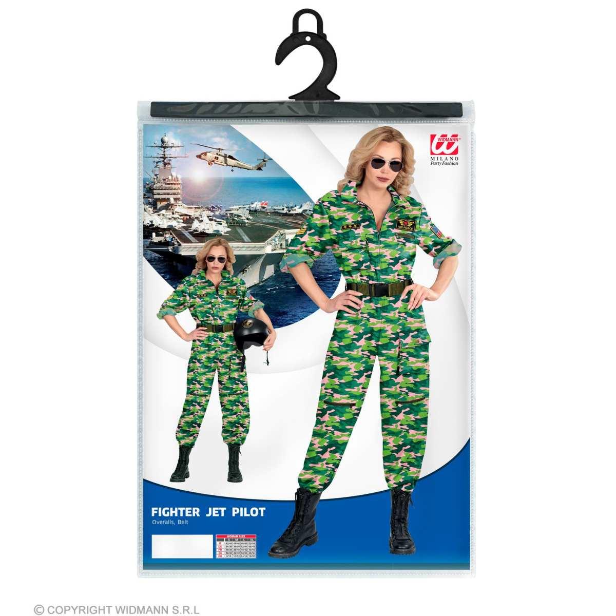 Costume Pilota Jet Combattimento |Widmann