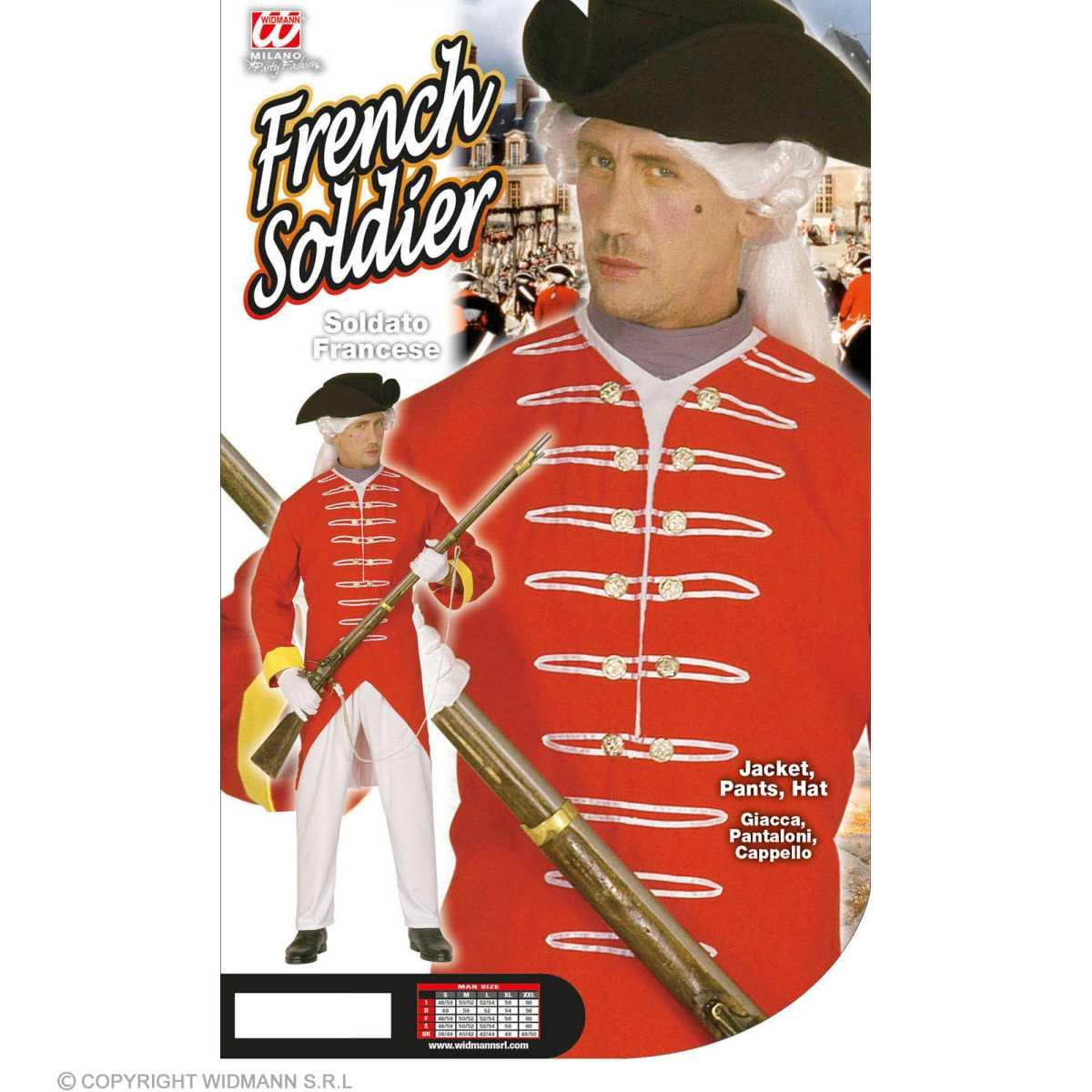 Costume Soldato Francese