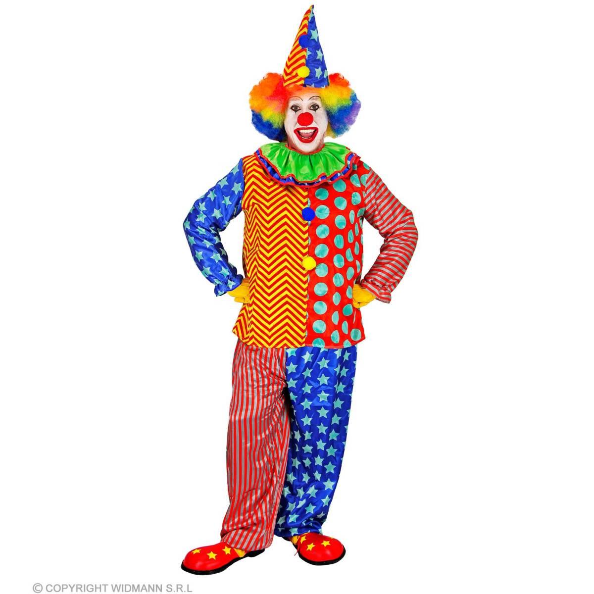 Costume Clown con Cappello Unisex |M2 Store